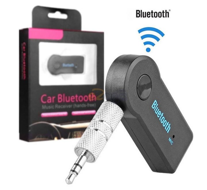 Receptor Bluetooth Auxiliar Recargable para Carro Radio Parlante