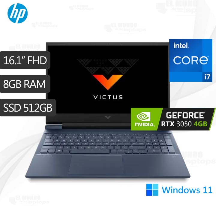 HP VICTUS 16-D0523LA Core i7