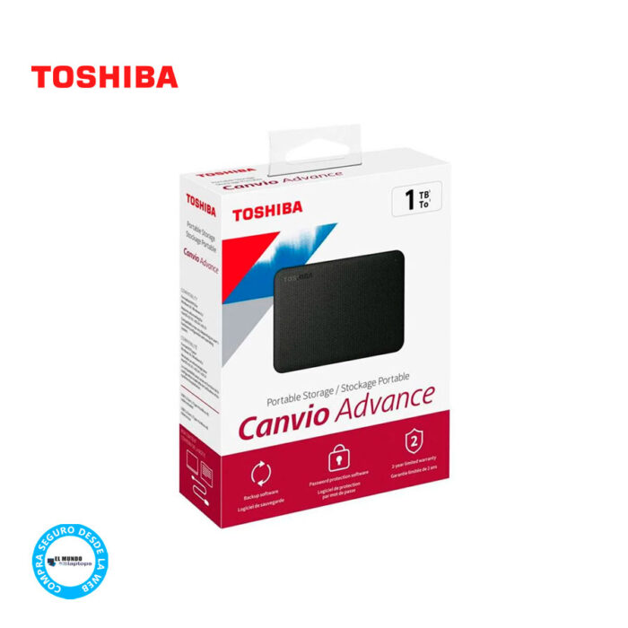 Disco Duro Externo Toshiba Canvio Advance 1TB