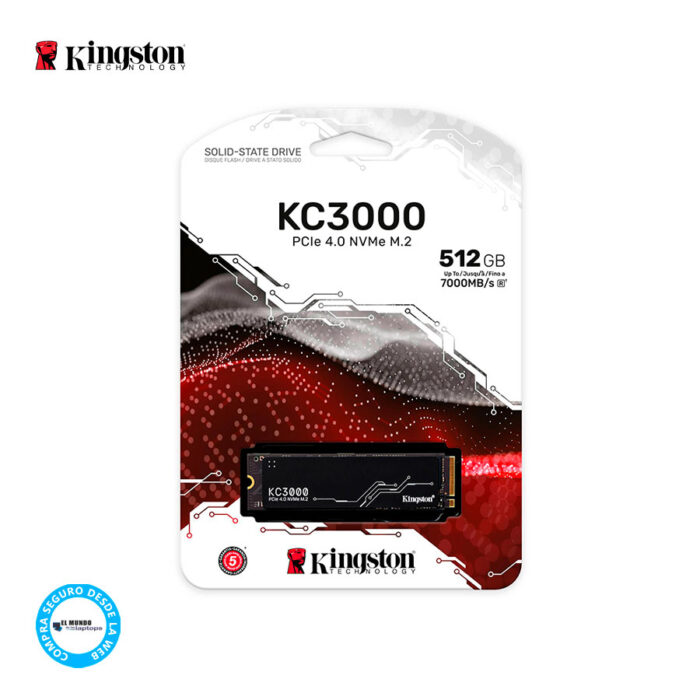 Disco Sólido KINGSTON SSD 512GB NVME PCI