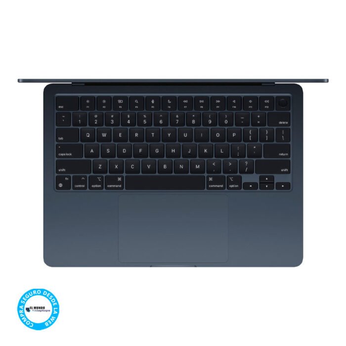 MacBook Air 2024 Apple M3, 8GB RAM, 256GB SSD, 13.6″ Retina, Midnight - Imagen 2