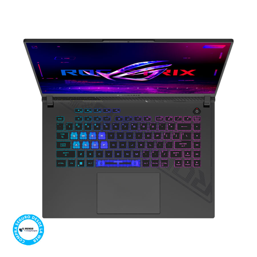 Asus-ROG-Strix-G16-G614JU-NS73-1 Asus ROG Strix G16 G614JU-NS73 Core i7-13650H, 16GB RAM, 512GB SSD, RTX 4050 6GB, 16″ WUXGA, Windows 11 - Imagen 2
