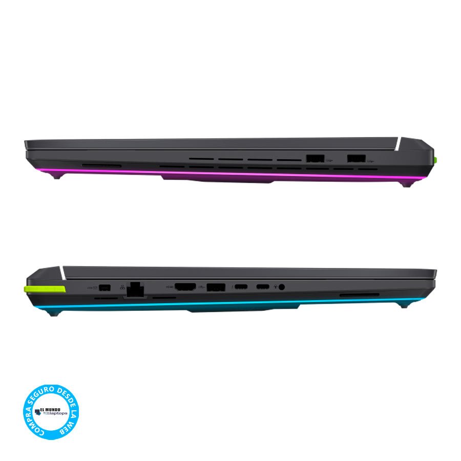 Asus-ROG-Strix-G18-G815LM-IS96-4 Asus ROG Strix G18 G815LM-IS96 Core Ultra 9-275HX, 32GB RAM, 1TB SSD, RTX 5060 8GB, 18″ WQXGA, Windows 11 - Imagen 5