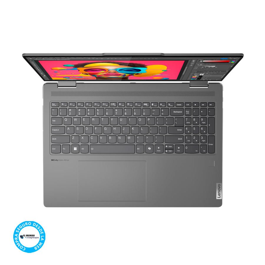Lenovo-Yoga-7-16IML9-83DL0002US-2 Lenovo Yoga 7 16IML9 83DL0002US Core Ultra 7-155U, 16GB RAM, 1TB SSD, 16″ WUXGA Táctil, Windows 11 - Imagen 3