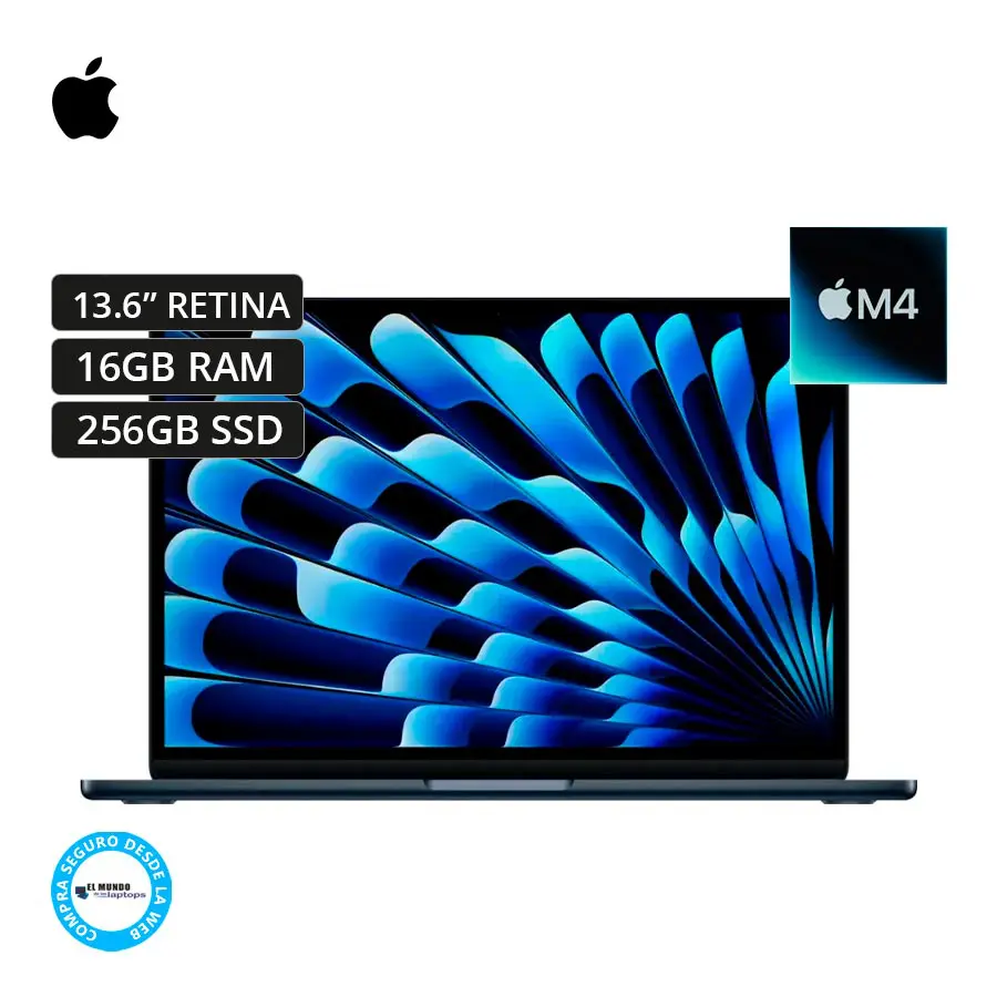 Macbook Air 13 Chip M4, 16GB RAM, 256GB SSD, 13.6″ Retina