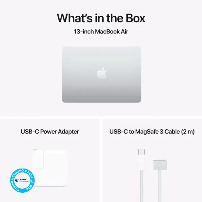 Macbook Air 13 Chip M4, 16GB RAM, 256GB SSD, 13.6″ Retina, Silver - Imagen 4