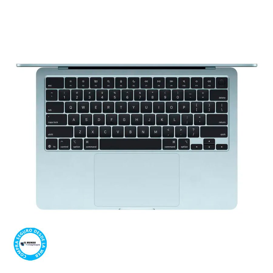 Macbook-Air-13-Sky-Blue-1 Macbook Air 13 Chip M4, 16GB RAM, 256GB SSD, 13.6″ Retina, Sky Blue - Imagen 2