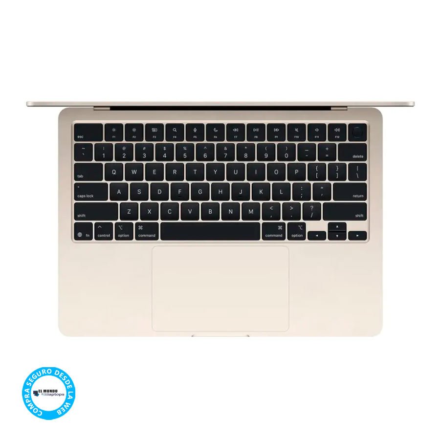 Macbook-Air-13-Starlight-1 Macbook Air 13 Chip M4, 16GB RAM, 256GB SSD, 13.6″ Retina, Starlight - Imagen 2