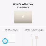 Macbook Air 13 Chip M4, 16GB RAM, 256GB SSD, 13.6″ Retina, Starlight - Imagen 4