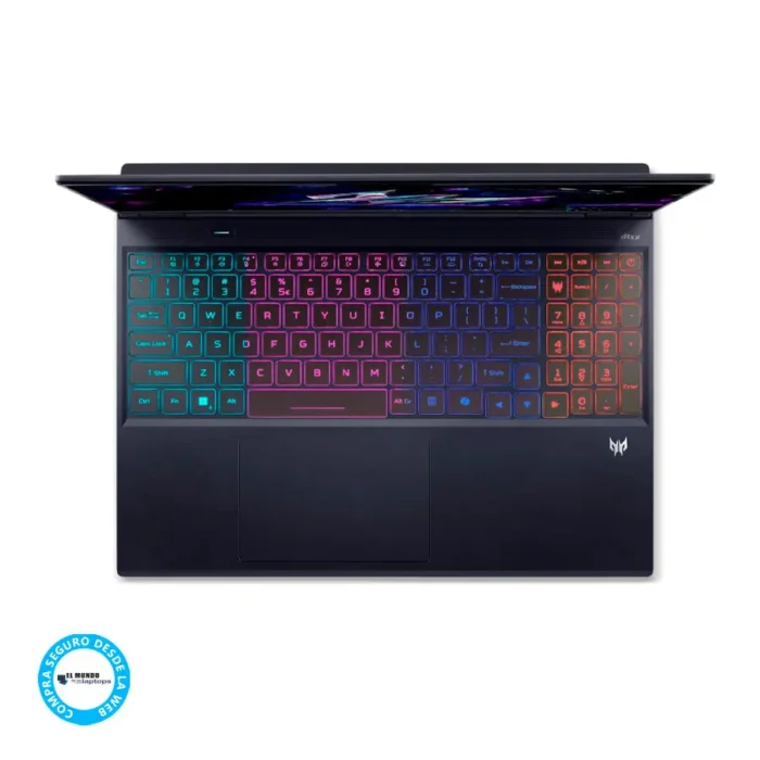 Acer Predator Helios Neo 16S AI PHN16S-71-91AW Core Ultra 9-275HX, 16GB RAM, 1TB SSD, RTX 5060 8GB, 16″ WQXG OLED, Windows 11 - Imagen 2