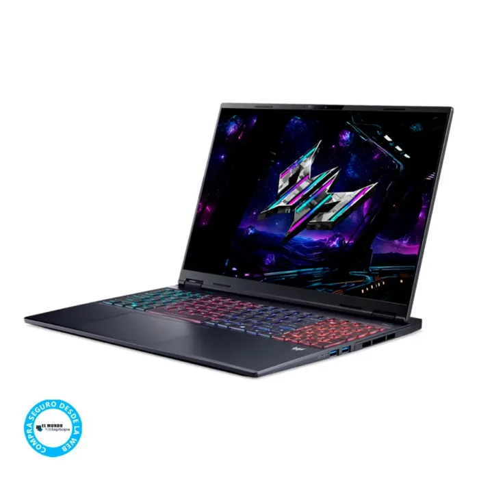 Acer Predator Helios Neo 16S AI PHN16S-71-91AW Core Ultra 9-275HX, 16GB RAM, 1TB SSD, RTX 5060 8GB, 16″ WQXG OLED, Windows 11 - Imagen 4