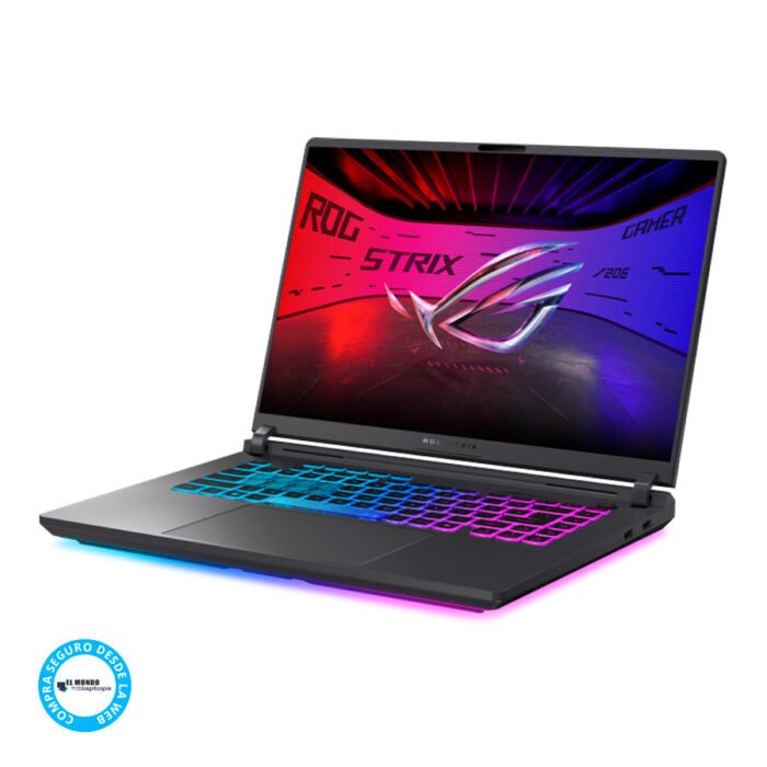Asus ROG Strix G16 G615LR-AS96 Core Ultra 9-275HX, 32GB RAM, 1TB SSD, RTX 5070 Ti 12GB, 16″ 2.5K, Windows 11 - Imagen 4
