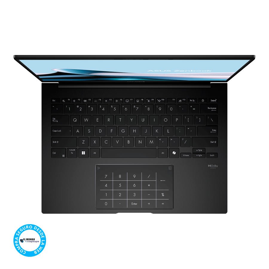 Asus-Zenbook-14-UM3406HA-WS74T-1 Asus Zenbook 14 UM3406HA-WS74T Ryzen 7-8840HS, 16GB RAM, 512GB SSD, 14″ WUXGA Táctil OLED, Windows 11 - Imagen 2