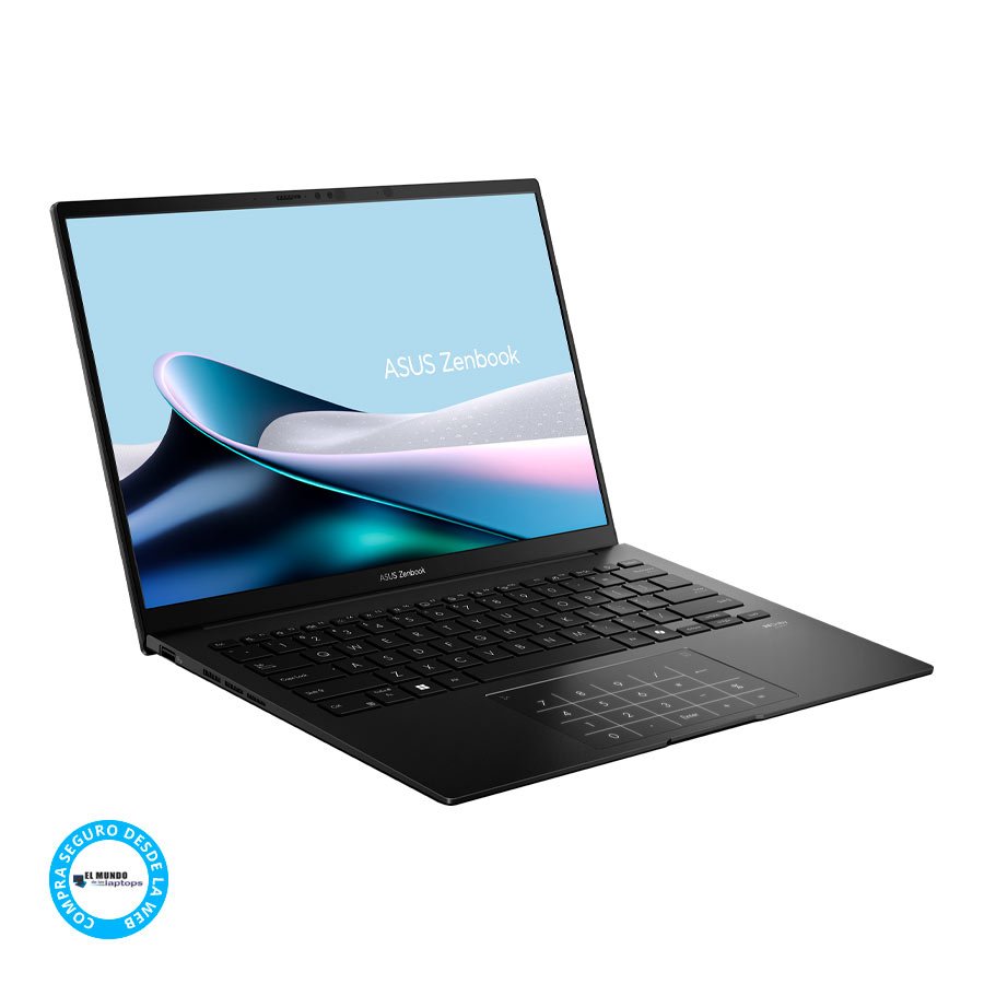 Asus-Zenbook-14-UM3406HA-WS74T-2 Asus Zenbook 14 UM3406HA-WS74T Ryzen 7-8840HS, 16GB RAM, 512GB SSD, 14″ WUXGA Táctil OLED, Windows 11 - Imagen 3