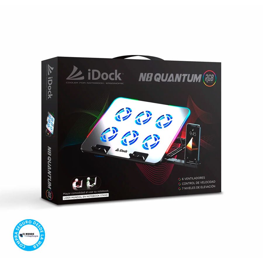 Cooler-iDock-N8-Quantum-RGB-3 Cooler iDock N8 Quantum RGB - Imagen 4