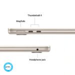 Macbook Air 13 Chip M4, 16GB RAM, 512GB SSD, 13.6″ Retina, Starlight - Imagen 3