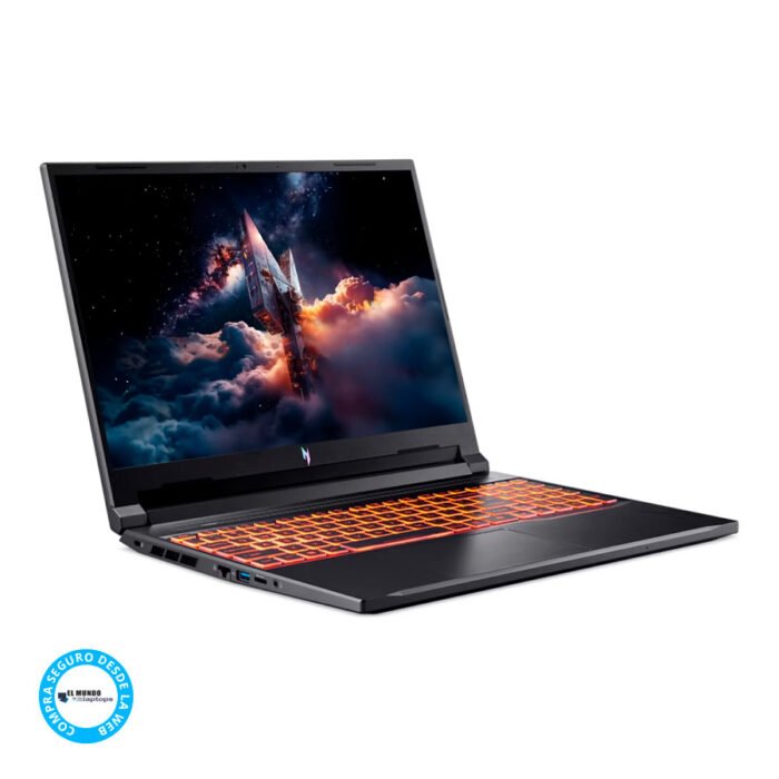 Acer Nitro V 16 AI ANV16-42-R309 Ryzen 5-240, 16GB RAM, 512GB SSD, RTX 5050 8GB, 16″ WUXGA, Windows 11 - Imagen 3