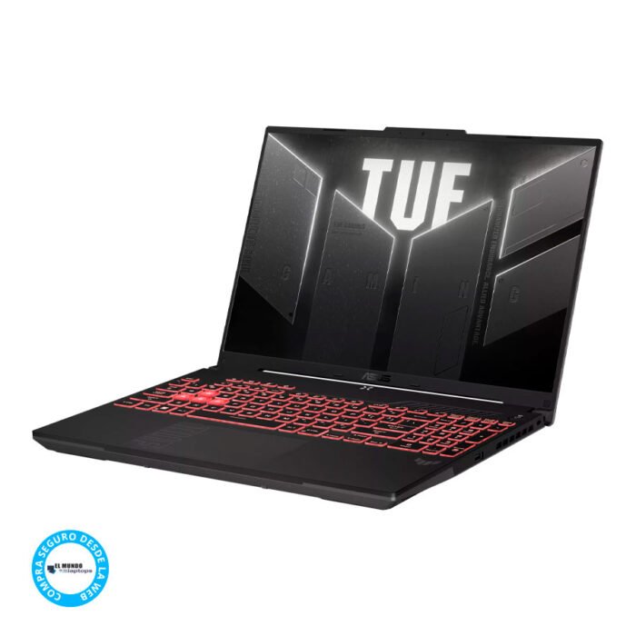 Asus TUF A16 FA607NU-WS53 Ryzen 5-7535HS, 16GB RAM, 512GB SSD, RTX 4050 6GB, 16″ WUXGA, Windows 11 - Imagen 4