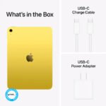 iPad A16, 128GB SSD, 11″ Liquid Retina, Yellow (MD4D4LL/A) - Imagen 2