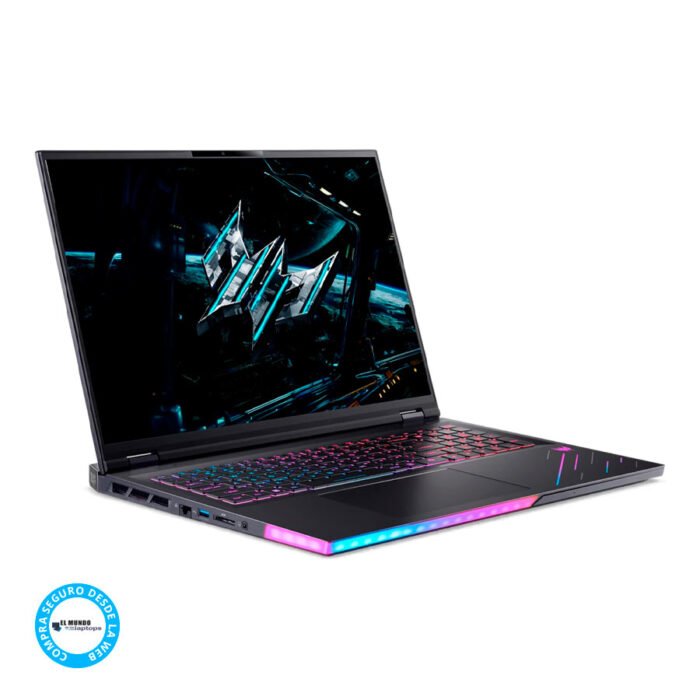 Acer Predator Helios 18 AI PH18-73-962W Core Ultra 9-275HX, 64GB RAM, 2TB SSD, RTX 5090 24GB, 18″ 4K, Windows 11 - Imagen 2