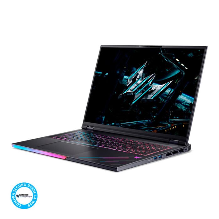 Acer Predator Helios 18 AI PH18-73-962W Core Ultra 9-275HX, 64GB RAM, 2TB SSD, RTX 5090 24GB, 18″ 4K, Windows 11 - Imagen 3