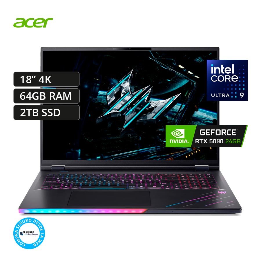 Acer-Predator-Helios-18-AI-PH18-73-962W Acer Predator Helios 18 AI PH18-73-962W