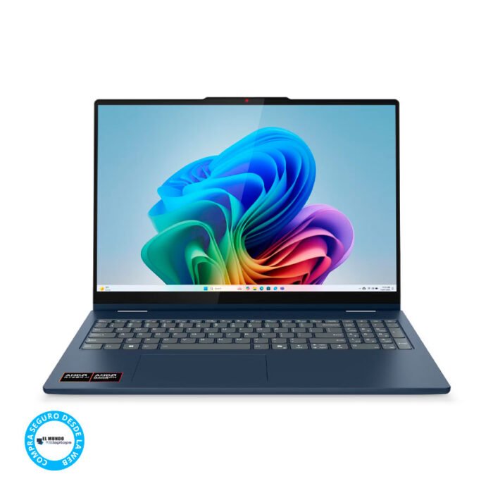 Lenovo IdeaPad 5 16AKP10 83KU0013US Ryzen AI 7-350, 16GB RAM, 1TB SSD, 16″ WUXGA Táctil + Lápiz - Imagen 2
