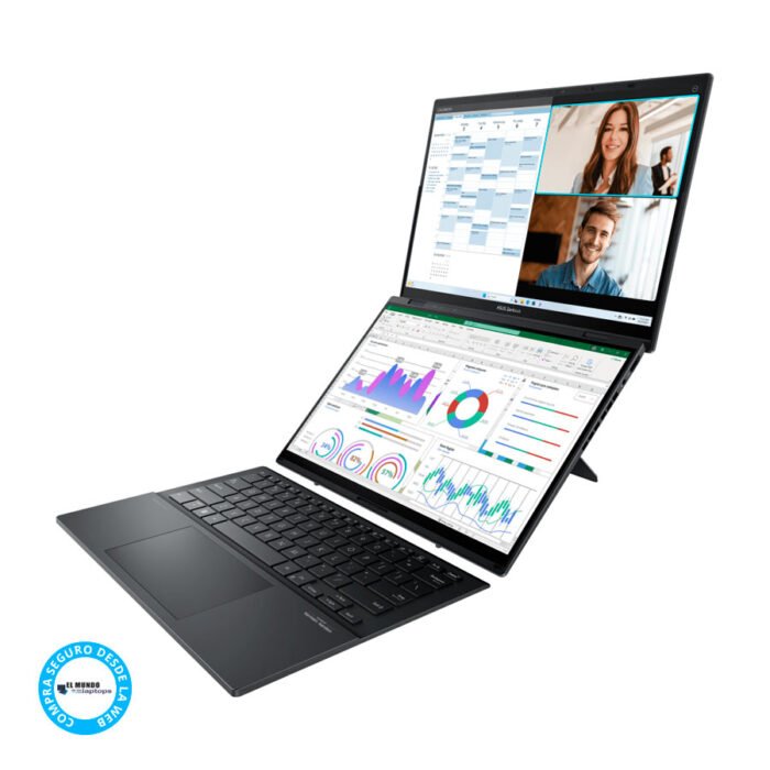 Asus Zenbook Duo UX8406CA-IS99T Core Ultra 9-285H, 32GB RAM, 2TB SSD, 14″ WUXGA Táctil OLED, Windows 11 - Imagen 7