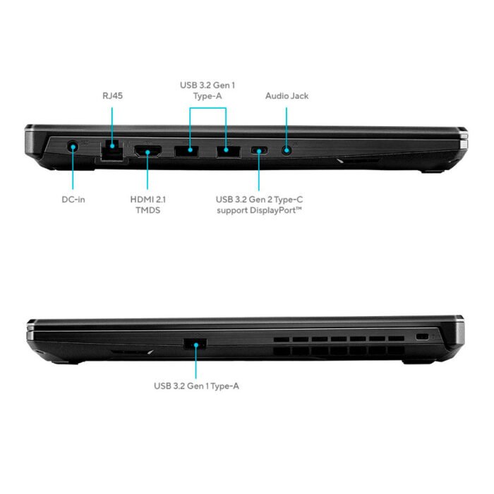 Asus TUF A15 FA506NCQ-HN013W Ryzen 7-170, 16GB RAM, 512GB SSD, RTX 3050 4GB, 15.6″ FHD, Windows 11 - Imagen 5