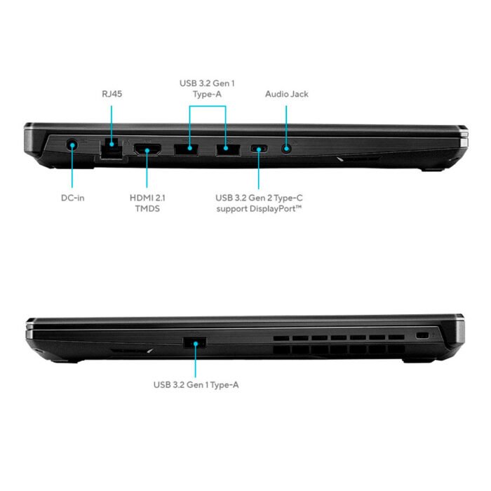 Asus TUF A15 FA506NCQ-HN046W Ryzen 7-170, 16GB RAM, 1TB SSD, RTX 3050 4GB, 15.6″ FHD, Windows 11 - Imagen 5